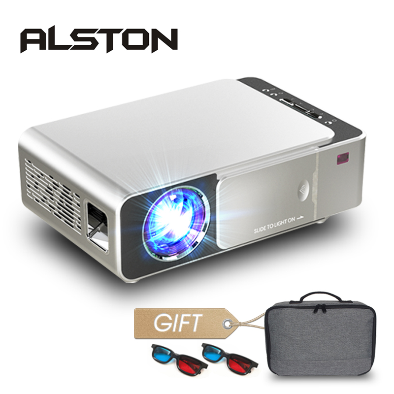 ALSTON T6 full hd led projector 4k 3500 Lumens HDMI USB 1080p portable cinema Proyector Beamer with mysterious gift
ALSTON T6 full hd led projector 4k 3500 Lumens HDMI USB 1080p portable cinema Proyector Beamer with mysterious gift