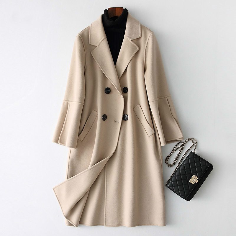 2020 Elegants Wool Coats Winter Women Double Breasted Wool Female Jacket Pockets chaquetas invierno mujer 38054 WYQ1426, Beige
2020 Elegants Wool Coats Winter Women Double Breasted Wool Female Jacket Pockets chaquetas invierno mujer 38054 WYQ1426, Beige