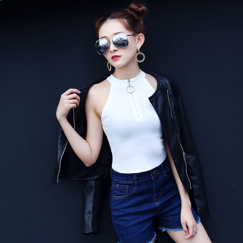Spring Summer Women Slim Knitting Off-shoulder Tank Crop Tops Female Knitted Camisole Cropped Sleeveless Short T-shirts Tees, Black
Spring Summer Women Slim Knitting Off-shoulder Tank Crop Tops Female Knitted Camisole Cropped Sleeveless Short T-shirts Tees, Black