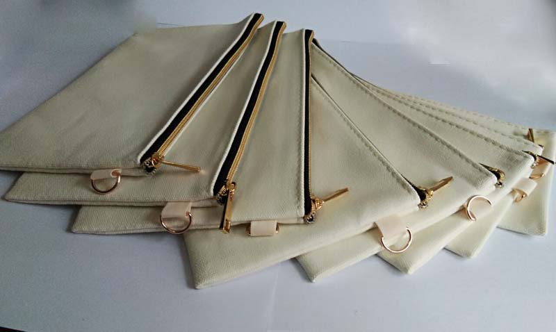 DHL 50pcs Cosmetic Bag Black Gold zipper cotton canvas cosmetic bags DIY women blank plain phone clutch bag organizer cases
DHL 50pcs Cosmetic Bag Black Gold zipper cotton canvas cosmetic bags DIY women blank plain phone clutch bag organizer cases