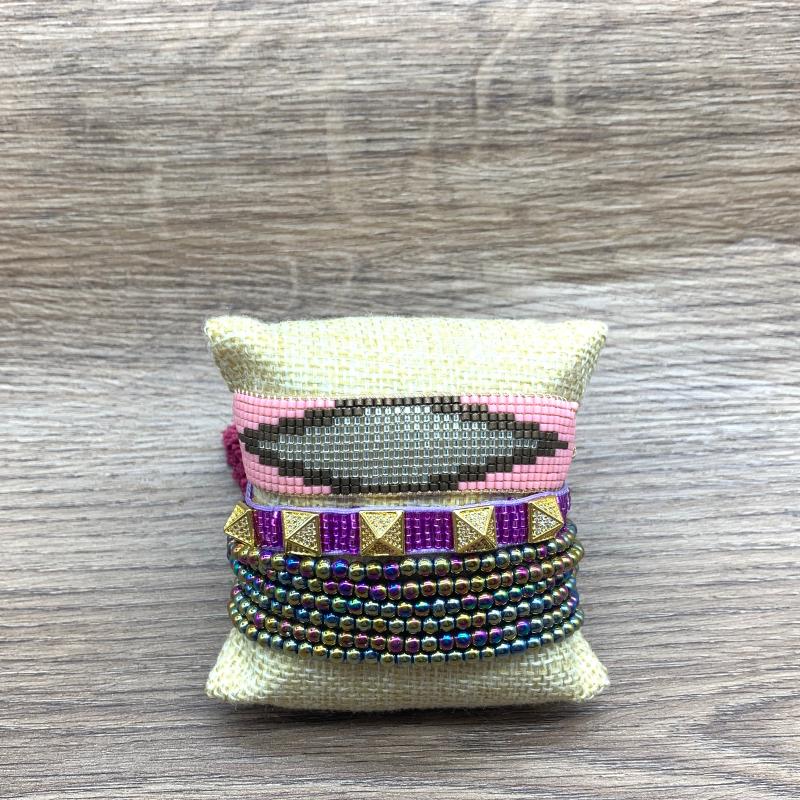Charm Bracelets SHINUSBOHO 2021 Women's Bracelet Turkish Tassel MIYUKI Heart Jewelry Men's Stud Pulseras Mujer Handmade
Charm Bracelets SHINUSBOHO 2021 Women's Bracelet Turkish Tassel MIYUKI Heart Jewelry Men's Stud Pulseras Mujer Handmade