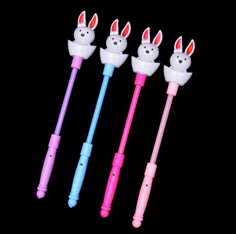 selling concert light stick star hollow glow magic stick bunny children flash stick led light toy new gift