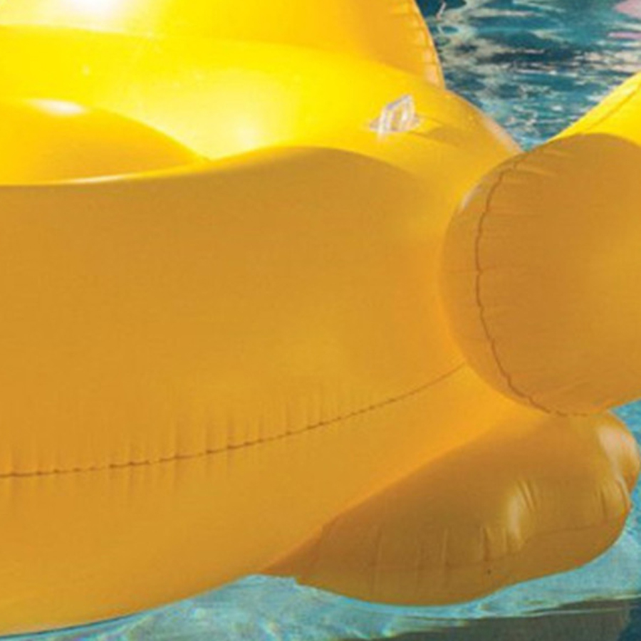 Adults Party Pool 82.6*70.8*43.3inch Swimming Yellow Floats Raft Thicken Giant PVC Inflatable Pool Floats Tube Raft DH1136 T035828730