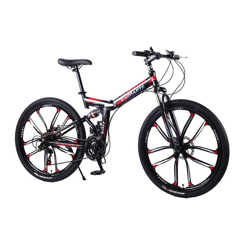 21 speed folding mountain bike 24 and 26 inch bicycle double disc brakes cycling bicycle folding mountain bike
21 speed folding mountain bike 24 and 26 inch bicycle double disc brakes cycling bicycle folding mountain bike