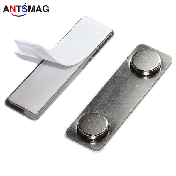 Magnetic Name Tag/ID Badge Holder, Strong Fastener with 3M Adhesive on Front Plate (Silver) 100Pack
Magnetic Name Tag/ID Badge Holder, Strong Fastener with 3M Adhesive on Front Plate (Silver) 100Pack