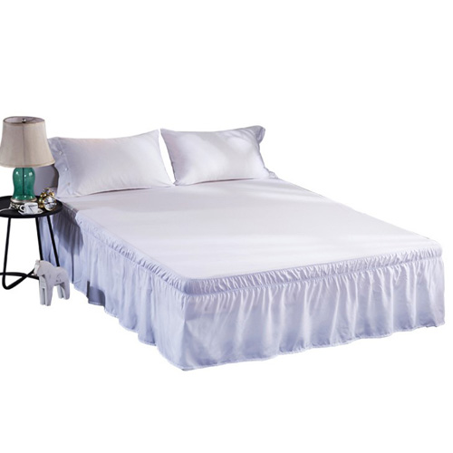 Wrap Around Bed Skirt Elastic Bed Ruffles Easy Fit Easy Off Fade Resistant Solid Color Bed Skirts Hotel Quality Fabric Spread, Pristine ivory
Wrap Around Bed Skirt Elastic Bed Ruffles Easy Fit Easy Off Fade Resistant Solid Color Bed Skirts Hotel Quality Fabric Spread, Pristine ivory