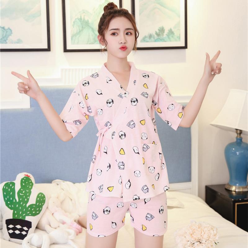 Foply 2020 Women Pajamas Set Cartoon Fruit Floral Print kimono Pajamas Girl Casual Short Sleeve Shirt Shorts Sleepwear Pyjama, Tuzi blue
Foply 2020 Women Pajamas Set Cartoon Fruit Floral Print kimono Pajamas Girl Casual Short Sleeve Shirt Shorts Sleepwear Pyjama, Tuzi blue