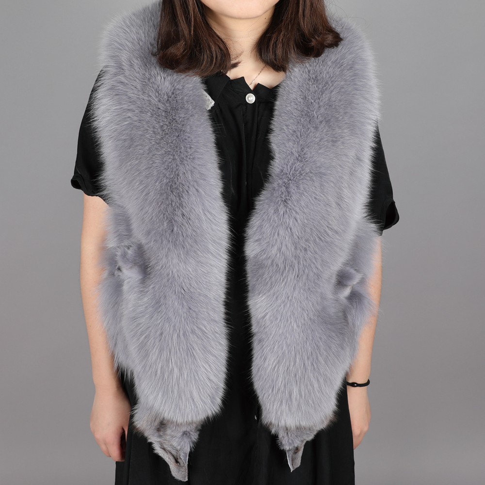 2019 fashion new style Winter women's clothing 100% Genuine Natural Fur Coat Vest length 46cm loose sleeveless fashion warm, Vest 46cm-2
2019 fashion new style Winter women's clothing 100% Genuine Natural Fur Coat Vest length 46cm loose sleeveless fashion warm, Vest 46cm-2