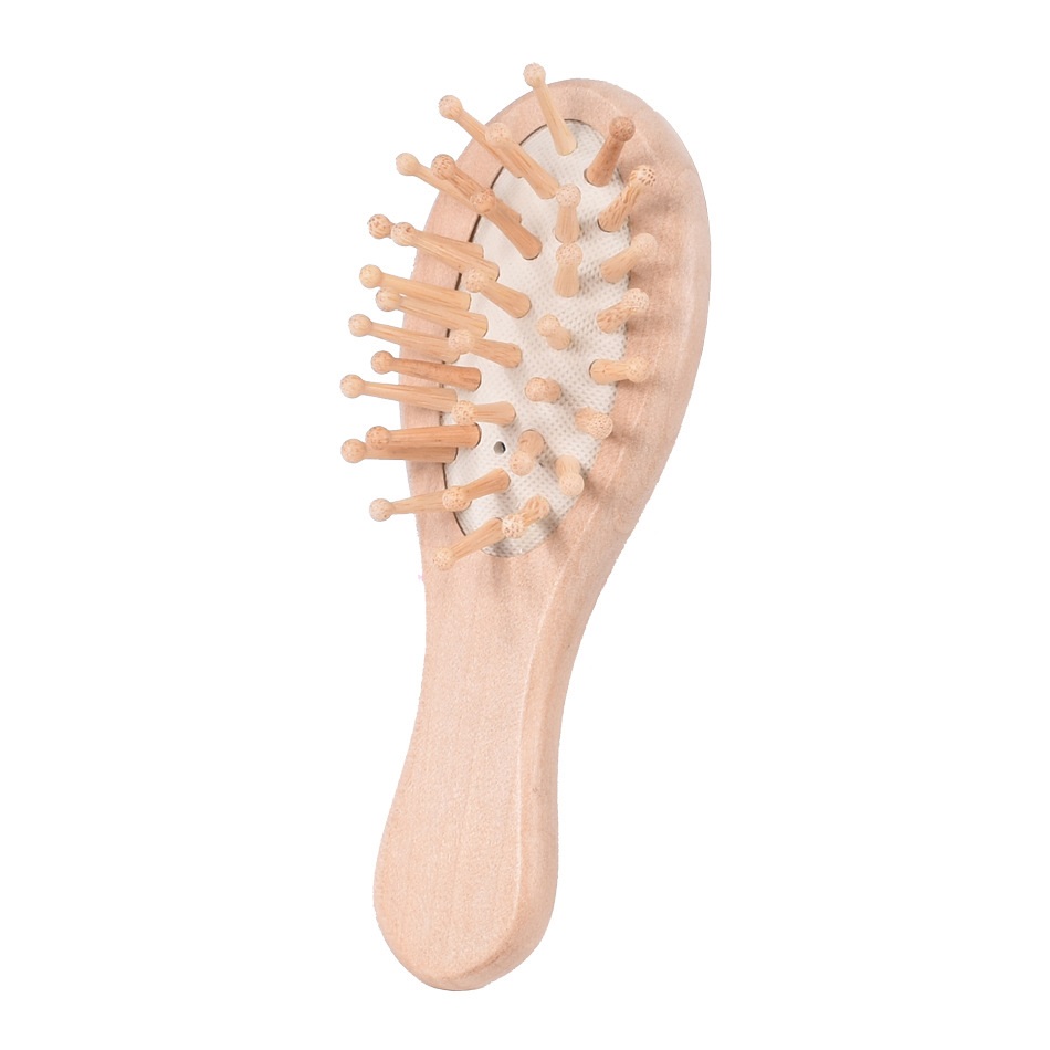 Small Size Travel Hair Brush Wooden Detangler Hairbrush Natural Wood Handle Bamboo Bristles Wet or Dry Hair Brushes 12*4*3cm
Small Size Travel Hair Brush Wooden Detangler Hairbrush Natural Wood Handle Bamboo Bristles Wet or Dry Hair Brushes 12*4*3cm