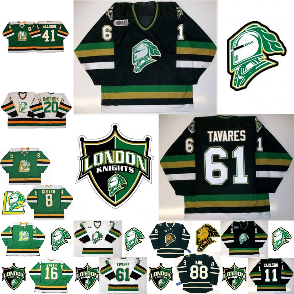 London Knights 16 Brad Smyth 20 Louie DeBrusk 8 Jason Glover 41 Jason Allison John Carlson 88 Patrick Kane 61 John Tavares Hockey Jerseys, Cusotm any name any number black
London Knights 16 Brad Smyth 20 Louie DeBrusk 8 Jason Glover 41 Jason Allison John Carlson 88 Patrick Kane 61 John Tavares Hockey Jerseys, Cusotm any name any number black