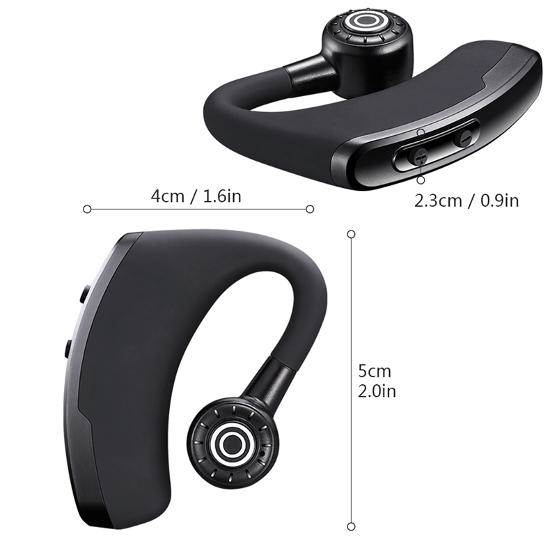 Bluetooth 50 Earphones with Ear Hook Earhook Sport Earphones Hanging Ear bluetooth Headset Hands Small Bluetooth Earpiece339y80708