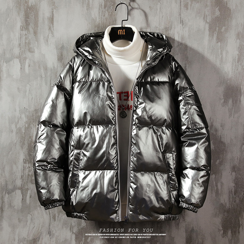 Men's Down & Parkas Silver Jacket Coat Man Winter Warm Thick Cotton Padded Short Bread Style Fashion Bomber Hooded Outwear, Black
Men's Down & Parkas Silver Jacket Coat Man Winter Warm Thick Cotton Padded Short Bread Style Fashion Bomber Hooded Outwear, Black