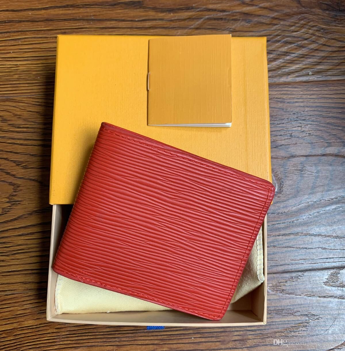 Yellow Boxs Designers Wallet L Purse Designer Bag Purse Men…