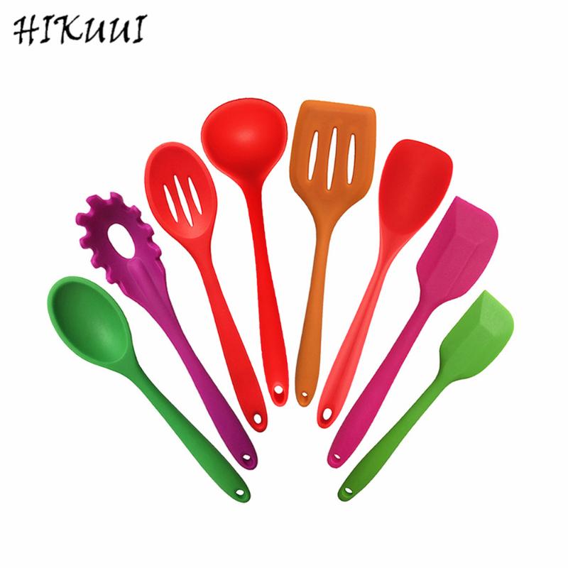 New Kitchen Cooking Tools Coated Nylon And Silicone Cookware Spatula And Spoon Colorful Kitchenware 6 Style
New Kitchen Cooking Tools Coated Nylon And Silicone Cookware Spatula And Spoon Colorful Kitchenware 6 Style