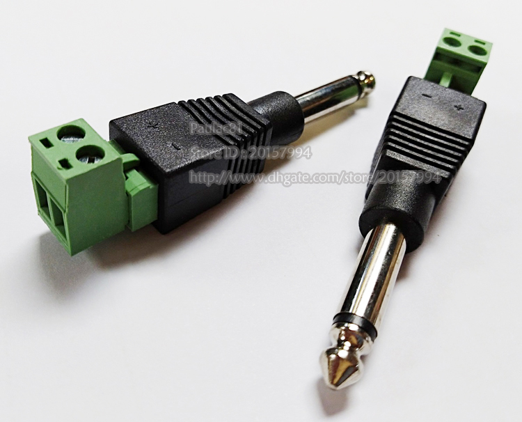 6.35MM Mono Male to 2Pin Screw Terminal Female Microphone Balun Solderless Converter Adapter/Free Shipping/10PCS
6.35MM Mono Male to 2Pin Screw Terminal Female Microphone Balun Solderless Converter Adapter/Free Shipping/10PCS