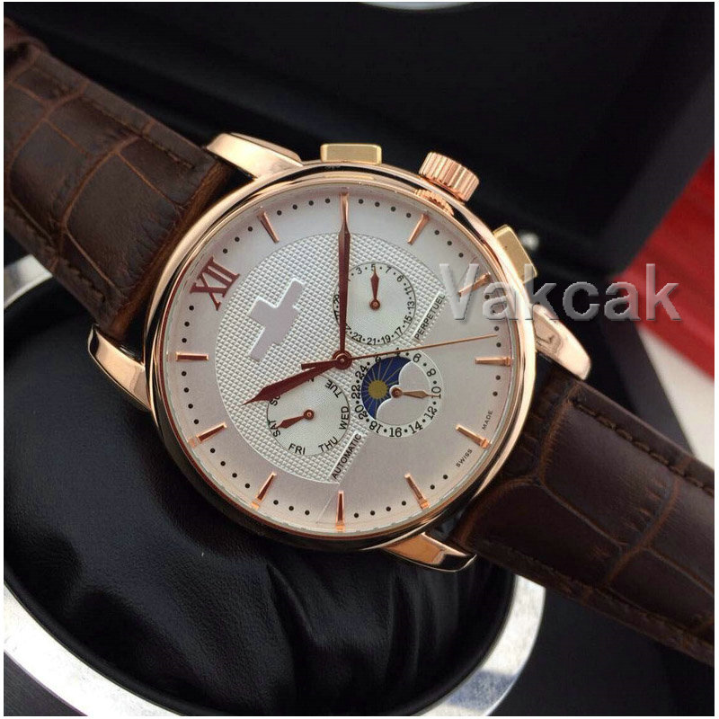 Leather Top luxury Fashion pp Mechanical Mens designer Stainless Steel Automatic Movement Watch Sports mens Fashion Self-wind Wristwatches
Leather Top luxury Fashion pp Mechanical Mens designer Stainless Steel Automatic Movement Watch Sports mens Fashion Self-wind Wristwatches