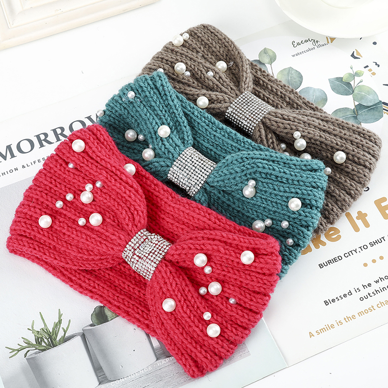 Haimeikang Turban Kitting Pearl Headband 2019 Winter New Headwear Crystal Women Hair Bands for Women Hair Accessories
Haimeikang Turban Kitting Pearl Headband 2019 Winter New Headwear Crystal Women Hair Bands for Women Hair Accessories
