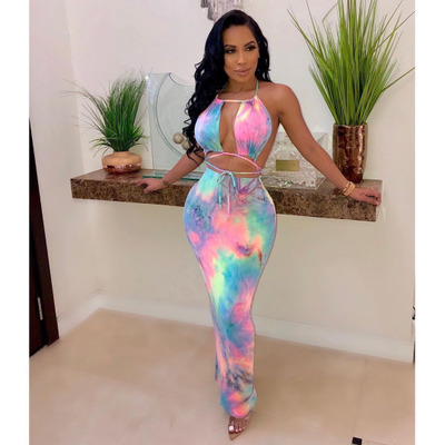 Womens New Skirts Womens Tie-dye Print Dress Fashion Ladys Halter Dresses 2020 Hot Selling Casual Bodycon Dresses New Party Style Skirts, Pink
Womens New Skirts Womens Tie-dye Print Dress Fashion Ladys Halter Dresses 2020 Hot Selling Casual Bodycon Dresses New Party Style Skirts, Pink