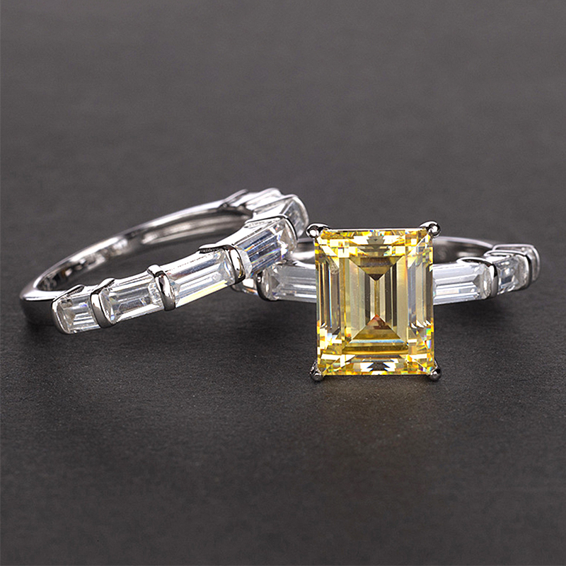PANSYSEN Real 925 Sterling Silver Rings For Women 100% Natural Emerald Gemstone Fine Jewelry Wedding Engagement Ring 2019 Newly CJ191205