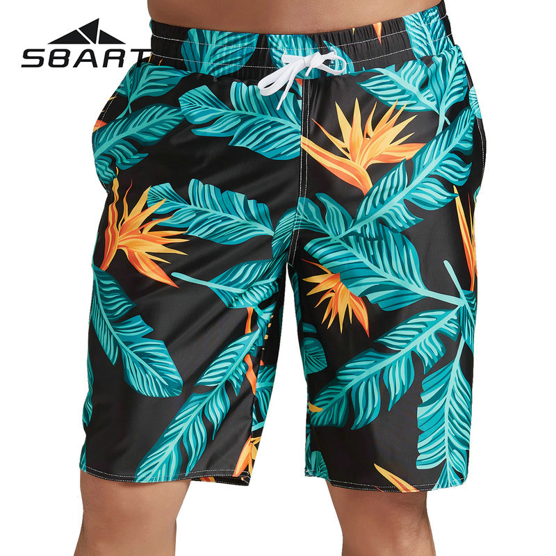 Sbart Tropical Mens Swimwear Swim Shorts Trunks Beach Board Shorts Swimming Pants Leaf Printing Swimsuit Running Surfing
Sbart Tropical Mens Swimwear Swim Shorts Trunks Beach Board Shorts Swimming Pants Leaf Printing Swimsuit Running Surfing