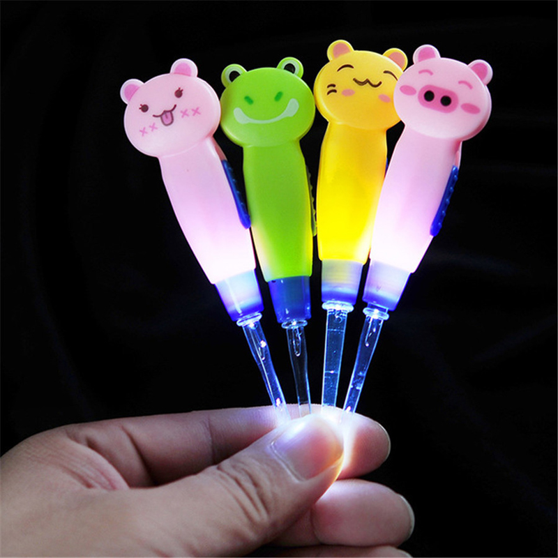 New Fashion ABS Adults Children Kids Bady Use Replaceable Head Lighting Earpicks Ears Wax Cleaning Tool Set With 3 Heads от DHgate WW