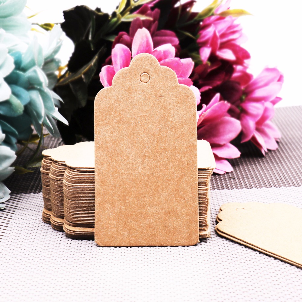 100Pcs/lot DIY Kraft Paper Tags Scalloped Rectangle Christmas Wedding Favour Party Gift Card Label Blank Luggage Tags 3 Colors
100Pcs/lot DIY Kraft Paper Tags Scalloped Rectangle Christmas Wedding Favour Party Gift Card Label Blank Luggage Tags 3 Colors