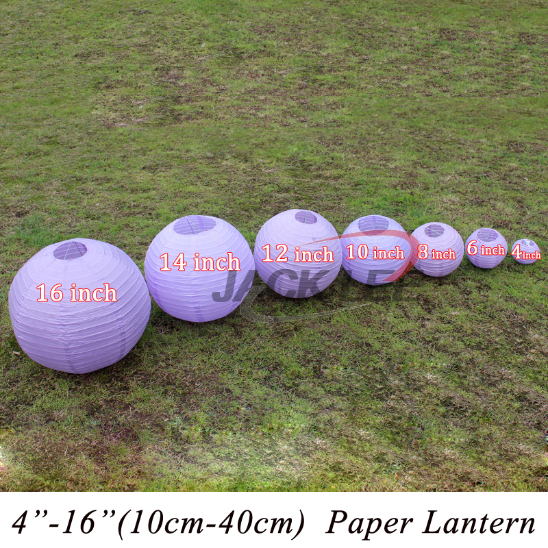 HAOCHU(5Pcs/lot) 6-8-10-12-14-16 Inch Light Purple Round Hanging Paper Lanterns For Mariage Baby Shower Festival Decoration Ball
HAOCHU(5Pcs/lot) 6-8-10-12-14-16 Inch Light Purple Round Hanging Paper Lanterns For Mariage Baby Shower Festival Decoration Ball