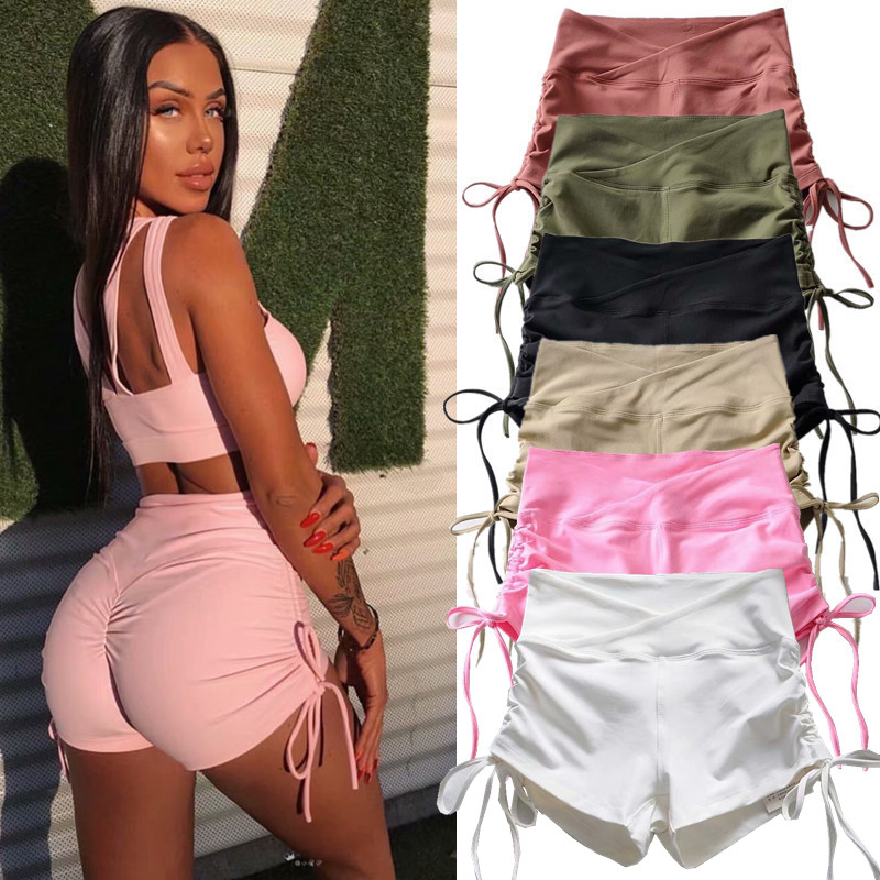 Hot Summer Woman Shorts High Waist Drawstring Hip Shorts Female Tight Elastic Sexy Hip Fashion Female, Black
Hot Summer Woman Shorts High Waist Drawstring Hip Shorts Female Tight Elastic Sexy Hip Fashion Female, Black