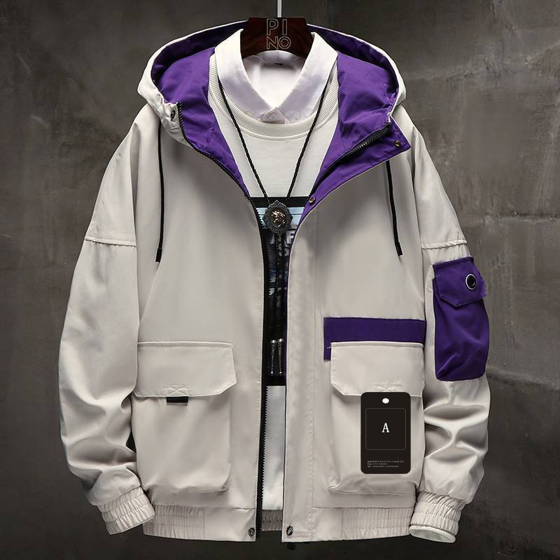 High Quality Mens Jacket Brand Casual Autumn Spring Autumn Jacket Two Color Available Casual Fashion Windbreaker Luxury Hoodie Jacket, Gray
High Quality Mens Jacket Brand Casual Autumn Spring Autumn Jacket Two Color Available Casual Fashion Windbreaker Luxury Hoodie Jacket, Gray