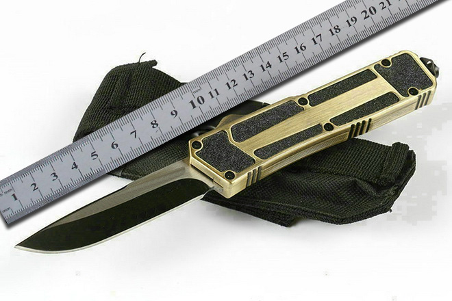 US EU UK Italian Style Automatic knife 440C Double Action Zinc Aluminum Alloy Outdoor Hunting Camping Pocket Survival Auto Knives Infidel Ex
US EU UK Italian Style Automatic knife 440C Double Action Zinc Aluminum Alloy Outdoor Hunting Camping Pocket Survival Auto Knives Infidel Ex