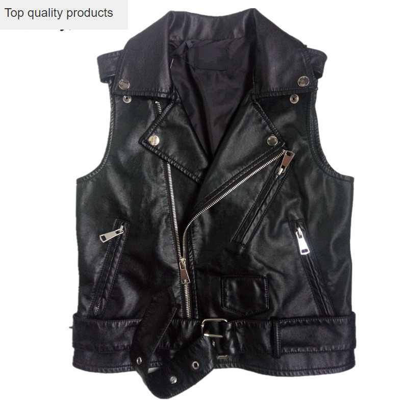 Leather Vest Women 2020 New PU Zipper Vest Female Jacket Plus Size Spring and Autumn Jackets Fashion Slim Short Coat LH683, Black
Leather Vest Women 2020 New PU Zipper Vest Female Jacket Plus Size Spring and Autumn Jackets Fashion Slim Short Coat LH683, Black