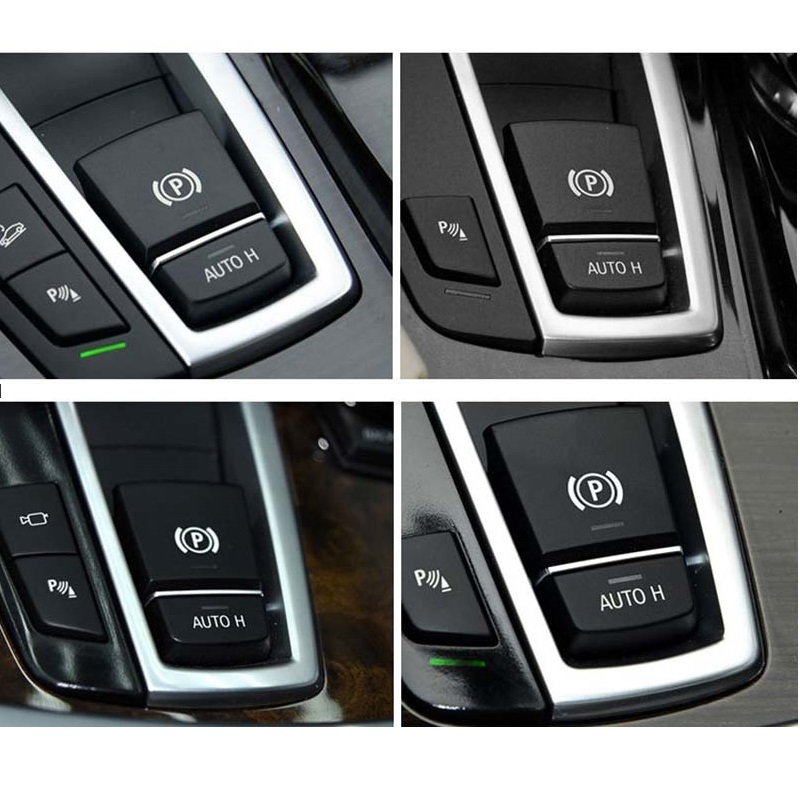 Car Handbrake Parking Brake P Button Switch Cover For BMW 5 7 F02 F07 F10 2009-2015
