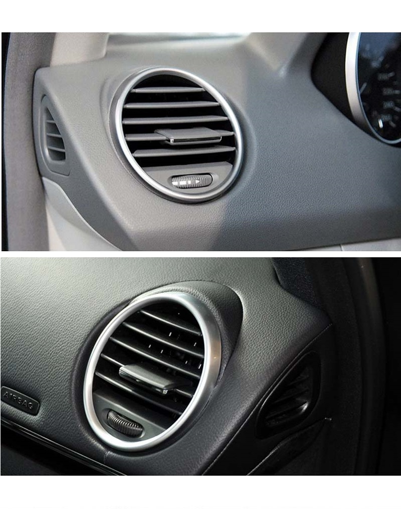 Front Center/Left/Right A/C Air Vent Outlet Grille Repair Kit for Mercedes Benz ML-Class Series GL-Class W164 ML300 GL450