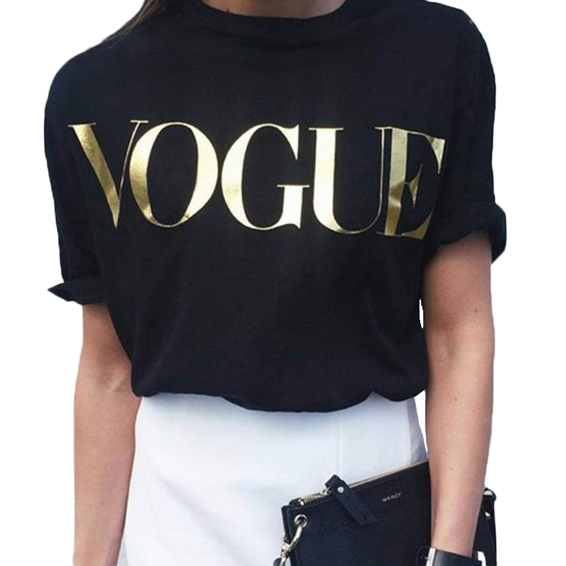 Vogue T-shirt Women Short Sleeve t shirt Fashion Korean Style Clothes Women Loose Black Top Tshirt Casual Tops t shirt for
Vogue T-shirt Women Short Sleeve t shirt Fashion Korean Style Clothes Women Loose Black Top Tshirt Casual Tops t shirt for