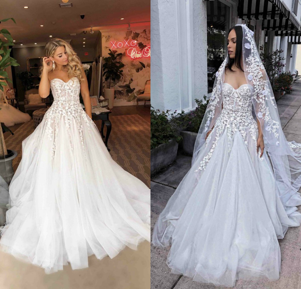 2019 Berta Beach Wedding Dresses Sweetheart Lace 3D Floral Appliqued Beads Boho Wedding Dress Bridal Gowns A Line Vestidos De Novia