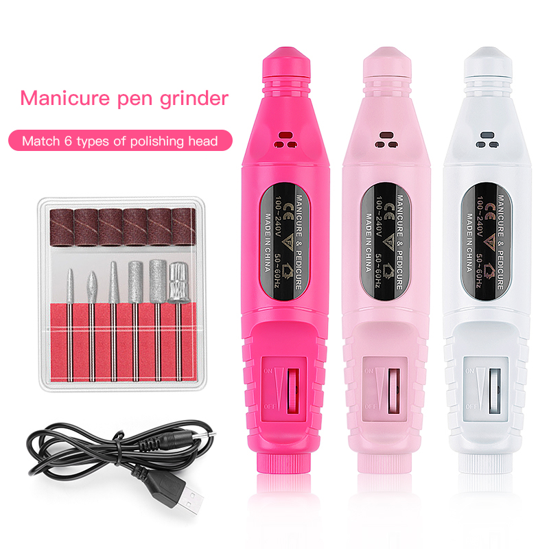 USB Charging Electric Nail Drill Machine Professional Portable Electric Nail Drill File Kit Pen Shape Finger Toe Care I
USB Charging Electric Nail Drill Machine Professional Portable Electric Nail Drill File Kit Pen Shape Finger Toe Care I