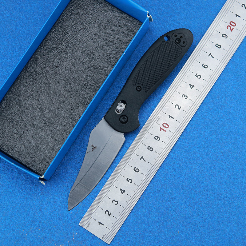 New mini 555 folding knife nylon fiber handle 154CM blade camping pocket survival EDC tool
New mini 555 folding knife nylon fiber handle 154CM blade camping pocket survival EDC tool