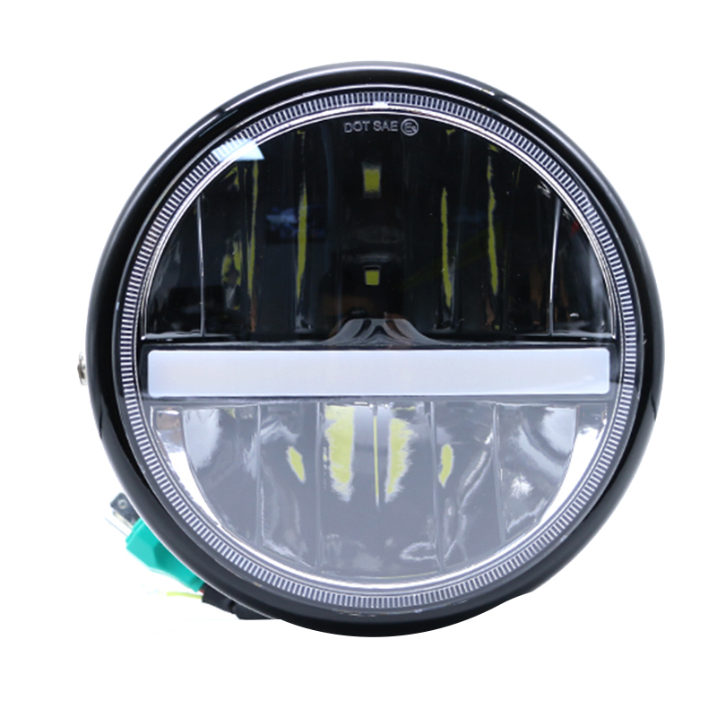 7 Inch LED Headlight 55W Projector Light DRL High Low Beam Driving Lamp Touring Motorcycle
7 Inch LED Headlight 55W Projector Light DRL High Low Beam Driving Lamp Touring Motorcycle