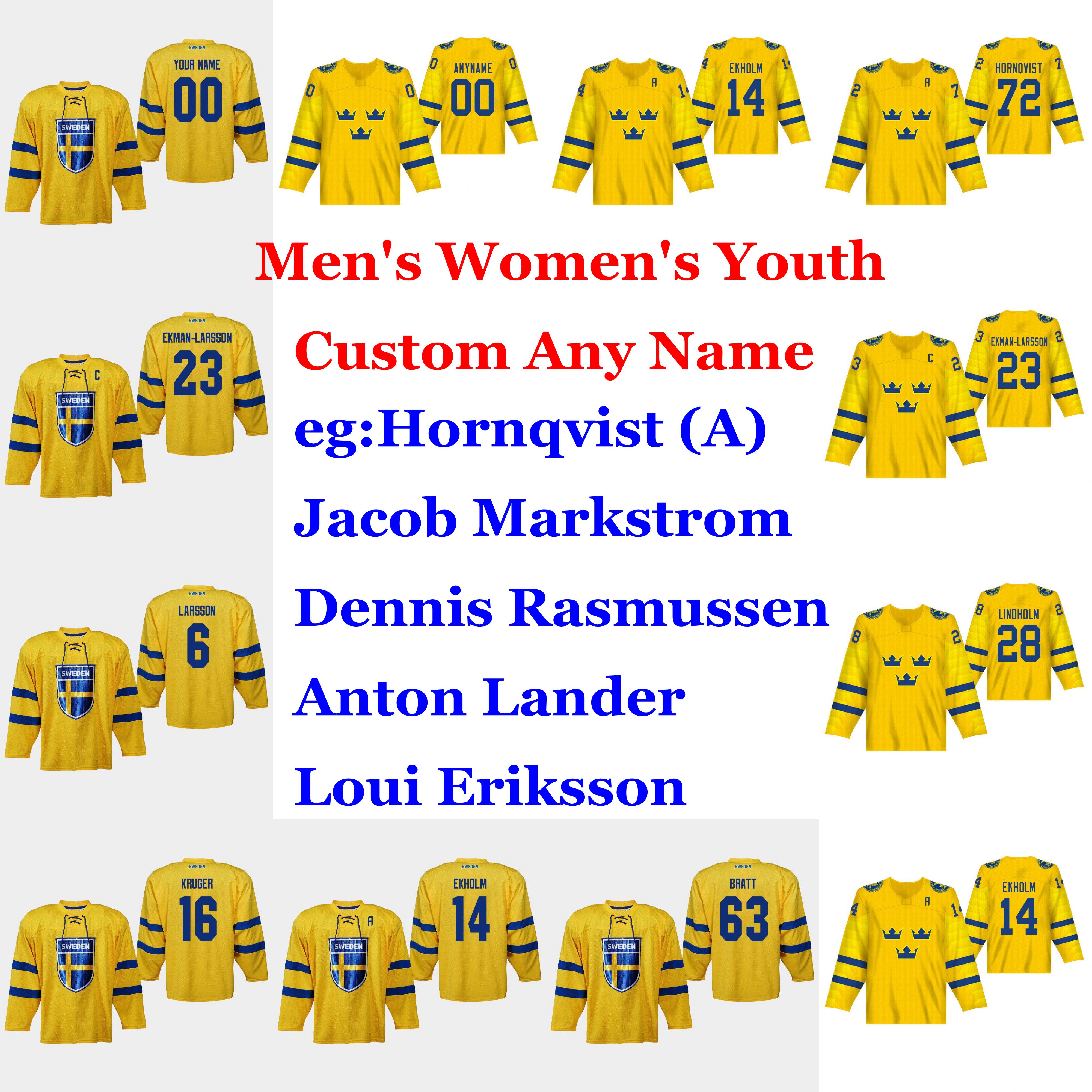 Sweden 2019 IIHF World Championship Hockey Jerseys Patric Hornqvist Jersey Mario Kempe Anton Lander Marcus Pettersson Kruger Custom Stitched, Womens yellow
Sweden 2019 IIHF World Championship Hockey Jerseys Patric Hornqvist Jersey Mario Kempe Anton Lander Marcus Pettersson Kruger Custom Stitched, Womens yellow