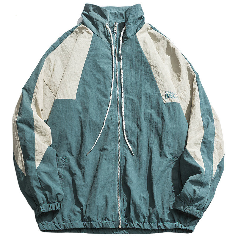 Januarysnow Men Hip Hop Windbreaker Jacket Retro Color Block Patchwork Harajuku Streetwear Jacket Coats Zipper Track Jackets Autumn 2019 New, Black
Januarysnow Men Hip Hop Windbreaker Jacket Retro Color Block Patchwork Harajuku Streetwear Jacket Coats Zipper Track Jackets Autumn 2019 New, Black