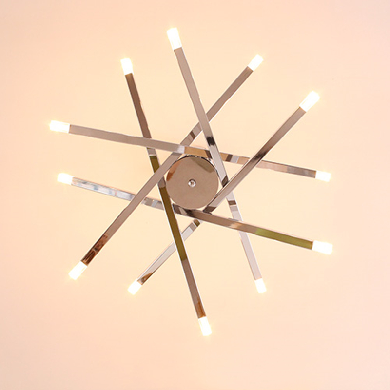 Creative Freely Diy Parlor Led Chandeliers Bedroom Kitchen Livingroom Pendant Lamp 12 Heads 220V Hanging Lamp Ceiling Luminaire