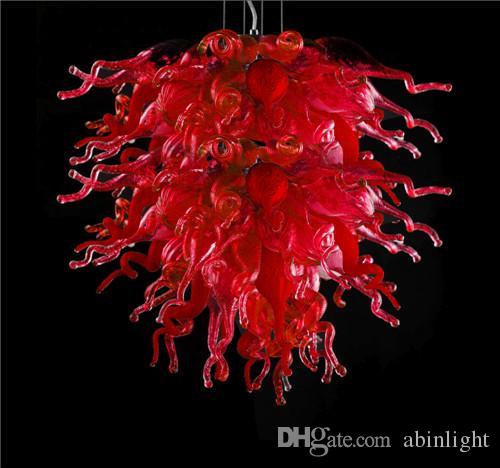 New Design Red Murano Glass Pendant Lamps Antique Crystal Chandeliers with CE/UL Certificate Energy Saving LED Decorative Light
New Design Red Murano Glass Pendant Lamps Antique Crystal Chandeliers with CE/UL Certificate Energy Saving LED Decorative Light
