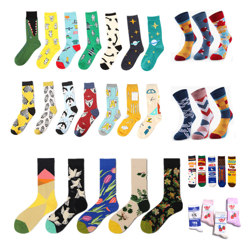 Man Women Mid socks oil painting colorful sport outdoor Print European Fund Funny Happy Cotton sliding plate Motion Socks LJJA3086, Random colors
Man Women Mid socks oil painting colorful sport outdoor Print European Fund Funny Happy Cotton sliding plate Motion Socks LJJA3086, Random colors