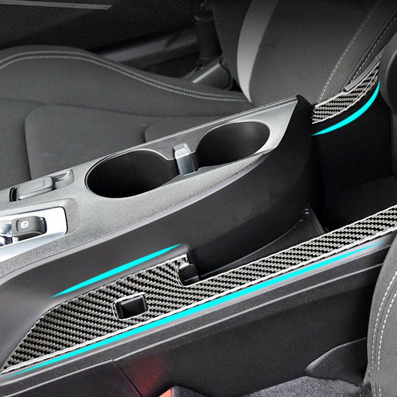 Carbon Fiber Car Control Gear Panel Decorative Sticker For Chevrolet Camaro 16+ Interior Accessories