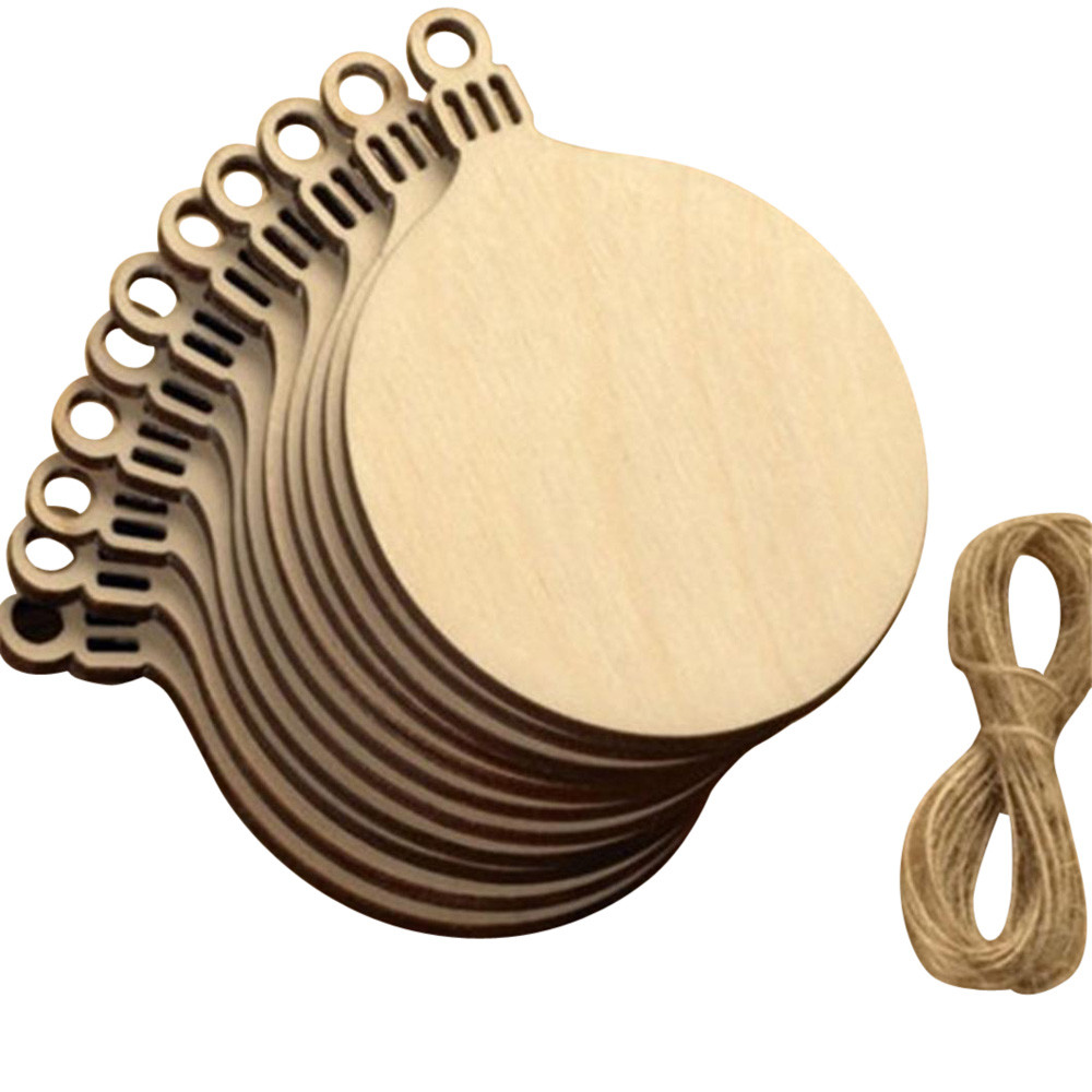 10pcs Wooden Round Baubles Tags Christmas Balls Decorations Art Craft Ornaments Christmas DIY Decors Home Decoration
10pcs Wooden Round Baubles Tags Christmas Balls Decorations Art Craft Ornaments Christmas DIY Decors Home Decoration