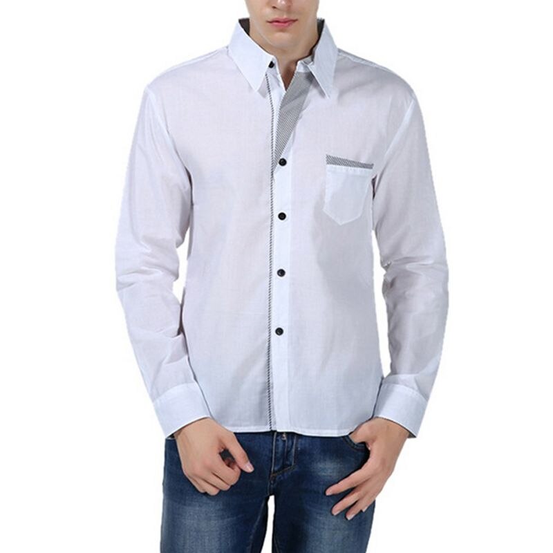 Puimentiua Newest Korean Style Shirts Men Slim Fit Design Blouse Casual Male White Shirt Camisa Masculina Long Sleeve Shirt Men, Color 10
Puimentiua Newest Korean Style Shirts Men Slim Fit Design Blouse Casual Male White Shirt Camisa Masculina Long Sleeve Shirt Men, Color 10