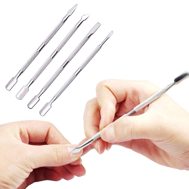 New Design Nail Pusher Spoon Remover Stainless Steel Cuticle Manicure Pedicure Nail Art Equipment Perfect Care Tools
New Design Nail Pusher Spoon Remover Stainless Steel Cuticle Manicure Pedicure Nail Art Equipment Perfect Care Tools