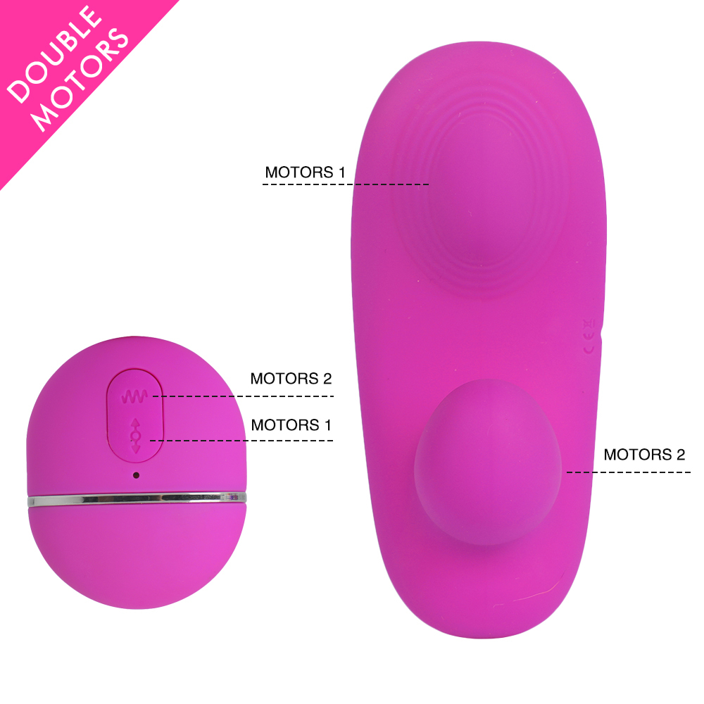 Portable Clitoral Stimulator Invisible Quiet Panty Vibrator Wireless Remote Control Vibrating Egg Sex-toys for Women Masturbator Y191219