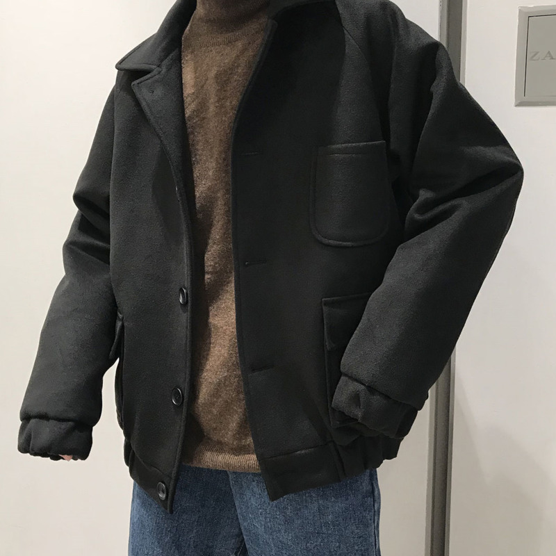 Men's coat 2020 spring summer new slim pure color sports short lapel student coat loose leisure personality youth men's wear, Black
Men's coat 2020 spring summer new slim pure color sports short lapel student coat loose leisure personality youth men's wear, Black