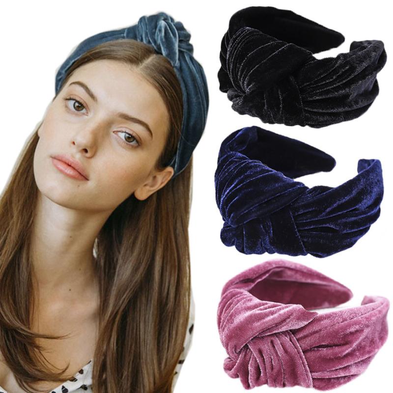 Haimeikang Fashion New Headband Solid Color knotting Bezel Headdress Gold Velvet Women Tiara Stretch Flannel Hair Accessories
Haimeikang Fashion New Headband Solid Color knotting Bezel Headdress Gold Velvet Women Tiara Stretch Flannel Hair Accessories